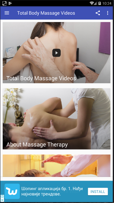 Body Massaging Videos